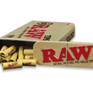 RAW Pre-Rolled Filter Tips Tin